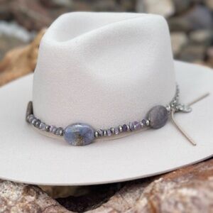 Purple Amethyst Pisces Hat Band